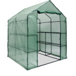 Relaxdays serre de jardin avec 8 étagères, praticable a pied, bâche en plastique, acier, hlp : 195 x ... Relaxdays serre de jardin avec 8 étagères, praticable a pied, bâche en plastique, acier, hlp : 195 x ...