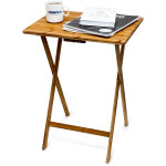 Relaxdays - table d'appoint pliante table console bambou hxlxp: 68 x 48 x 38, 5 cm, nature Relaxdays - table d'appoint pliante table console bambou hxlxp: 68 x 48 x 38, 5 cm, nature