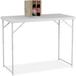 Relaxdays - table de jardin pliante, réglable en hauteur, 74x120x60 cm, pour 6 personnes, acier et plastique, ... Relaxdays - table de jardin pliante, réglable en hauteur, 74x120x60 cm, pour 6 personnes, acier et plastique, ...