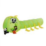 Tunnel chenille enfants tente tunnel rampant pop up tente jeu plein - air jouet ramper intrieur extrieur, ...