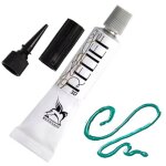 Relief liner dco' renesans peinture pour vitrail 3d verre 20ml 5 vert