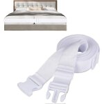 Relier deux matelas - matratzenverbinder, 10 m  5 cm, matire en nylon, antidrapant et rglable, cre ...
