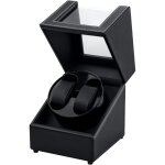 Remontoir montre automatique cuir bote de remontoir  double montre, usb - dc chargeant le double ecrins ...