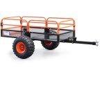 Wiltec - remorque basculante ? 2159 x 1219 x 762 mm ? capacité 680 kg ? avec grille et parois amovibles ... Wiltec - remorque basculante ? 2159 x 1219 x 762 mm ? capacité 680 kg ? avec grille et parois amovibles ...
