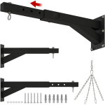 Remorque cargo pour v�lo, poussette, chariot de jardin avec porte - bagages et roues, noir