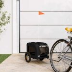 Remorque de v�lo pour animaux de compagnie noir