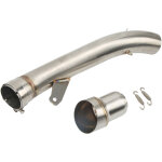 Remplacement d'acier inoxydable de tube de lien moyen d'�chappement de moto pour cb650f cbr650f cb650r ...