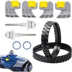 Remplacement de l'arbre d'entranement du nettoyeur de piscine, kit d'assemblage mx8 et mx6, pices de ...