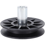 Remplacement de la poulie de tension de tondeuse, poulie de courroie trap�zo�dale pour plateau de coupe, ...