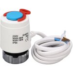 Remplacement de vanne de radiateur, collecteur d'eau de chauffage au sol, actionneur �lectrique thermostatique ...