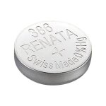 Pile bouton 386 1. 55 v 1 pc(s) 130 mah oxyde d'argent - renata