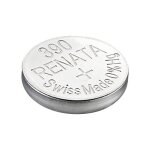 Pile bouton 390 1. 55 v 1 pc(s) 60 mah oxyde d'argent y246483 - renata