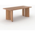 Rendez - vous d�co - table rectangulaire en bois d'orme 8 personnes - albane