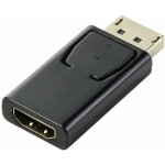 Rf - 5506962 displayport / hdmi adaptateur [1x displayport mle - 1x hdmi femelle] noir contacts dors ...