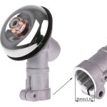 Renvoi d'angle debroussailleuse universelle, t�te de gear rond de 9 dents pour coupe herbe / tronconneuse, ...