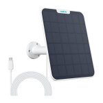 Panneau solaire 6w pour cam�ra de surveillance ext�rieure aliment�e par batterie, cam�ra solaire ext�rieure, ...