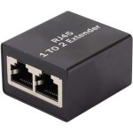 R�partiteur ethernet adaptateur de connecteur r�seau rj45 r�partiteur d'extension de prise ethernet r�partiteu ...