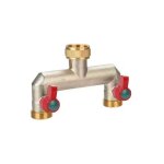 Coocheer - répartiteur de robinet de jardin en laiton, répartiteur de tuyau 1 / 2' et 3 / 4', connecteur ... Coocheer - répartiteur de robinet de jardin en laiton, répartiteur de tuyau 1 / 2' et 3 / 4', connecteur ...