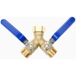 R�partiteur de tuyau d'arrosage, r�partiteur de tuyau en y avec arr�t, r�partiteur de tuyau 2 voies robuste, ...