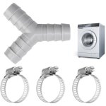 R�partiteur en y 2 voies pour tuyaux accessoire de raccordement pour lave - linge et lave - vaisselle ...
