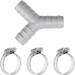 R�partiteur en y 2 voies pour tuyaux accessoire de raccordement pour lave - linge et lave - vaisselle ...
