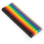 Repres fil lectrique marquage cbles 150pcs, 0 - 9 numrots, 1