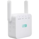 Repeteur sans fil amplificateur de signal wifi avec deux antennes externes 300 mbps haute compatibilite ...