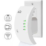 R�p�teur wifi amplificateur wifi 300mbps couvre jusqu'� 200?, wifi extender booster point d'acc�s port, ...