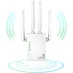 R�p�teur wifi, extender wifi, 1200mps amplificateur de signal wifi, 5ghz et 2. 4ghz dual band wifi booster, ...