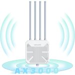 Repeteur wifi exterieur puissant avec antenne wifi longue port�e - amplificateur wifi 6 wavlink ax3000 ...