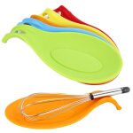 Feiyue - repose - cuillre en silicone rsistant  la chaleur pour ustensiles de cuisine, spatule, mlangeur, ...