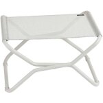 Repose - jambes / tabouret pliant - next - batyline iso - beige seigle -