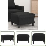The living store - repose - pied noir 60x50x41 cm similicuir - tabouret - repose - pied - pouf - meuble ... The living store - repose - pied noir 60x50x41 cm similicuir - tabouret - repose - pied - pouf - meuble ...
