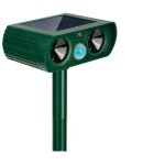Repulsif chat exterieur solaire, r�pulsif chat ultrason, repousse efficacement les chats, les oiseaux, ...