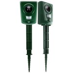 R�pulsif chat ultrason , repulsif chat chien exterieur , r�pulsif chats avec piquet au sol pr�venir les ...