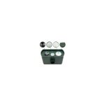 Zvd - rpulsif chat ultrason solaire - alarme sonore et visuelle tanche pour chats, chiens (charge solaire ...