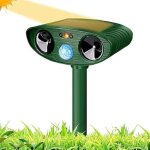 Rpulsif chat ultrason, repulsif chat solaire, rpulsif ultrason anti rongeurs avec dtecteur de mouvement, ...