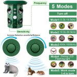 Répulsif pour insectes et animaux effaroucheur de pigeon à énergie solaire répulsif pour animaux à ultrasons ... Répulsif pour insectes et animaux effaroucheur de pigeon à énergie solaire répulsif pour animaux à ultrasons ...