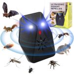 Rpulsif optique  ultrasons antiparasitaire, lutte antiparasitaire intrieure, puces, rats, cafards, ...