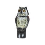 Memkey - rpulsif pigeon - effaroucheur d'oiseaux forme d'hibou rflchissant lumineux, anti - oiseaux ...