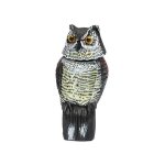 Snq - rpulsif pigeon - effaroucheur d'oiseaux forme d'hibou rflchissant lumineux, anti - oiseaux epouvantai ...