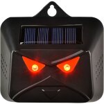 R�pulsif solaire contre les animaux sauvages tels que les ratons laveurs, les chevreuils, les renards, ...
