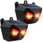 Répulsif solaire nocturne pour animaux sauvages avec lumières led rouges - répulsif pour animaux sauvages ... Répulsif solaire nocturne pour animaux sauvages avec lumières led rouges - répulsif pour animaux sauvages ...