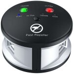 R�pulsif ultrason 360� anti rats, souris, rongeurs, cafards et insectes. fr�quences variables puissantes, ...