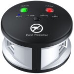 R�pulsif ultrason 360� anti rats, souris, rongeurs, cafards et insectes. fr�quences variables puissantes, ...