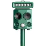 Jamais utilis�]r�pulsif � ultrasons pour animaux - 4 modes - avec d�tecteur de mouvement pir et lumi�re ...