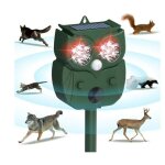 R�pulsif � ultrasons pour animaux, lampe de poche led d�tection mouvement, solaire animaux chien, renard, ...