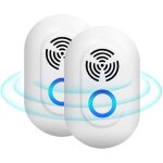 R�pulsif ultrason pour anti moustiques [2 pack], prise ultrason anti mouche, fourmi, cafard, araign�es, ...