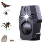 R�pulsif � ultrasons anti - parasites, anti - souris, anti - araign�es, anti - chauves - souris, 4 modes ...
