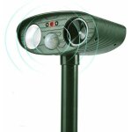 Rpulsif  ultrasons pour chats, rpulsif solaire impermable  l'extrieur, rpulsif pour animaux avec ...